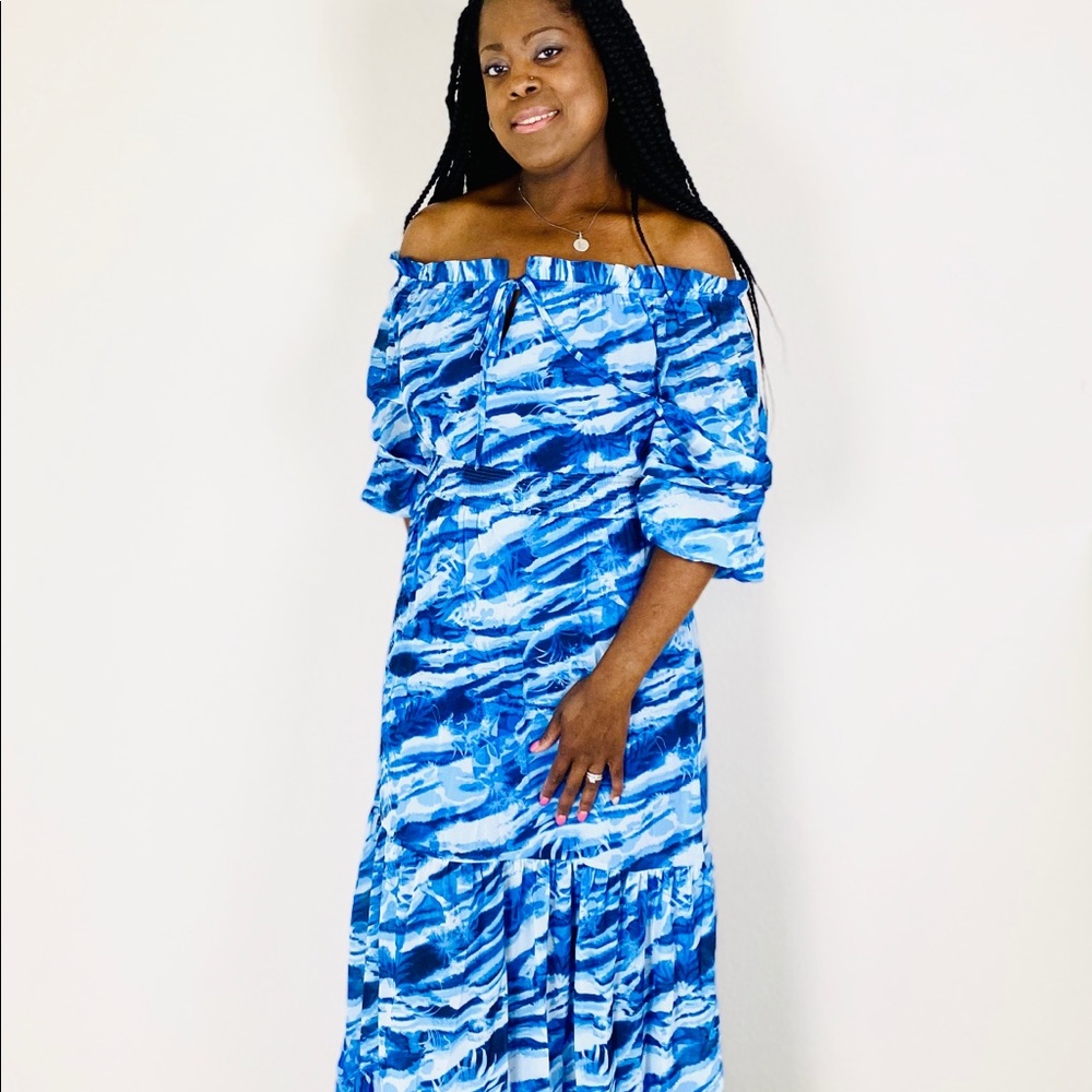 “ Breeze “ Off Shoulder Dress